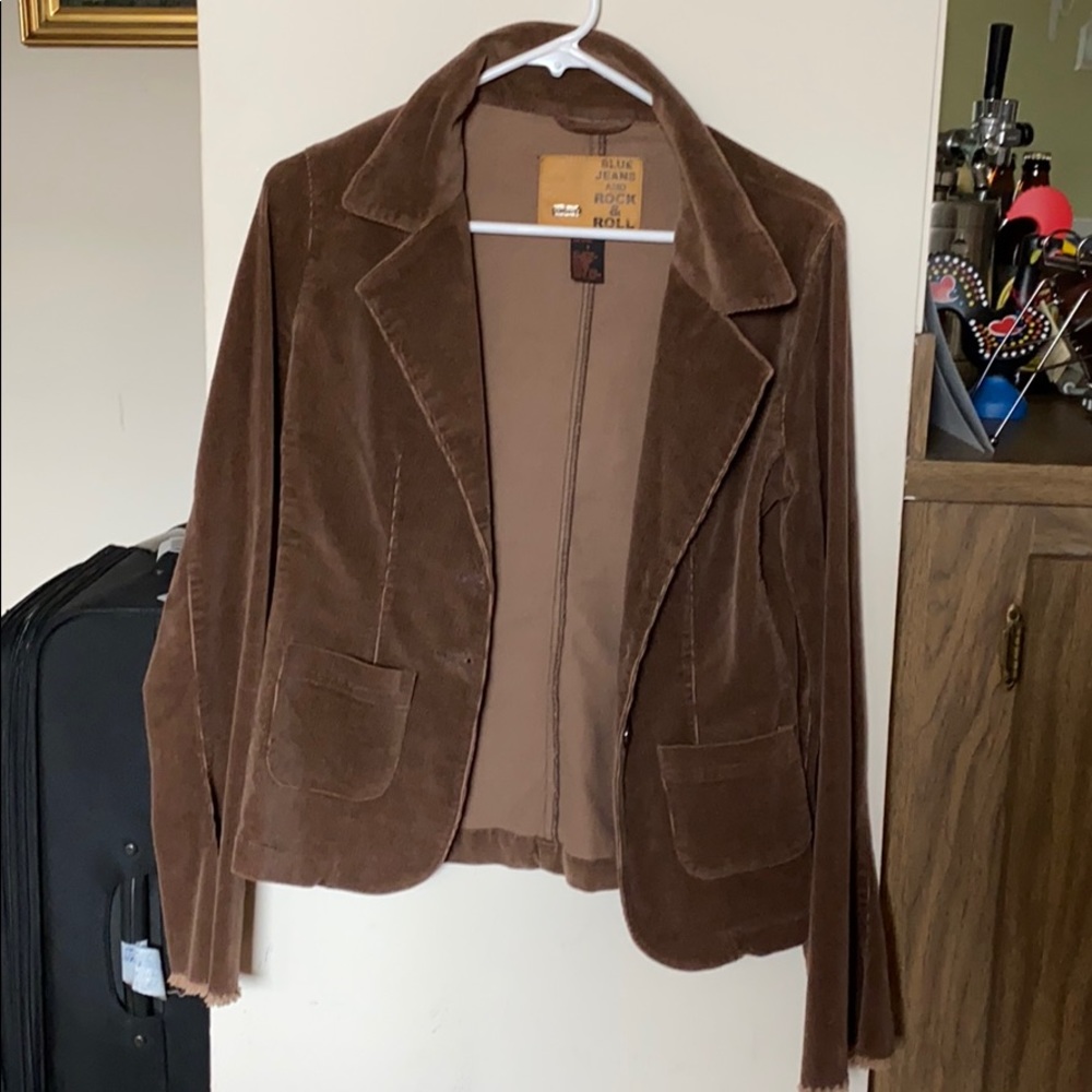 Dollhouse brown corduroy jacket